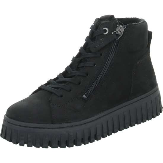 Tamaris Schnürboot black