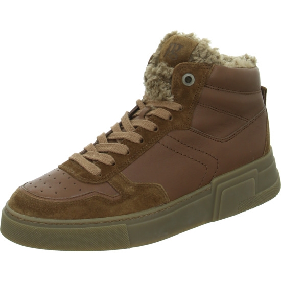 Paul Green Schnürboot toffee/cognac